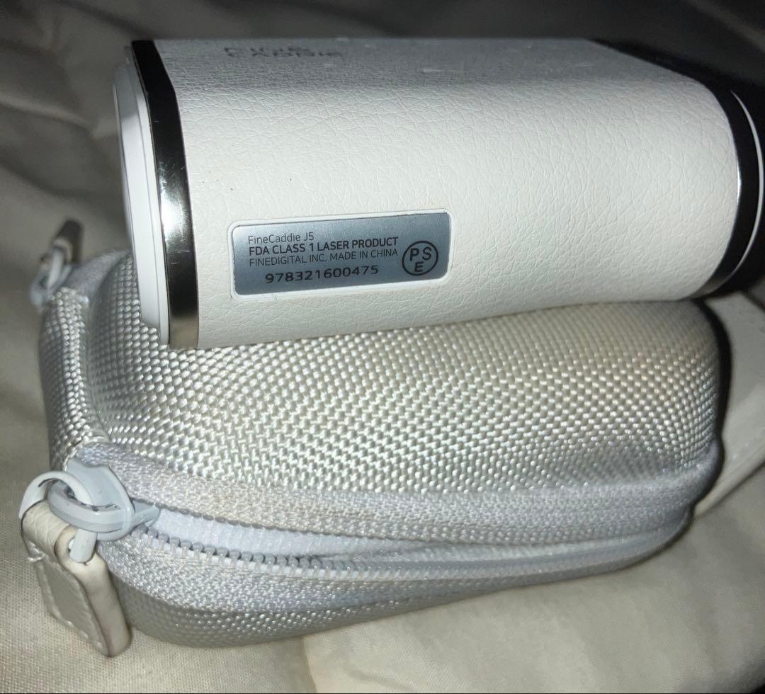 FINE CADDIE ゴルフ用距離測定器 ホワイト