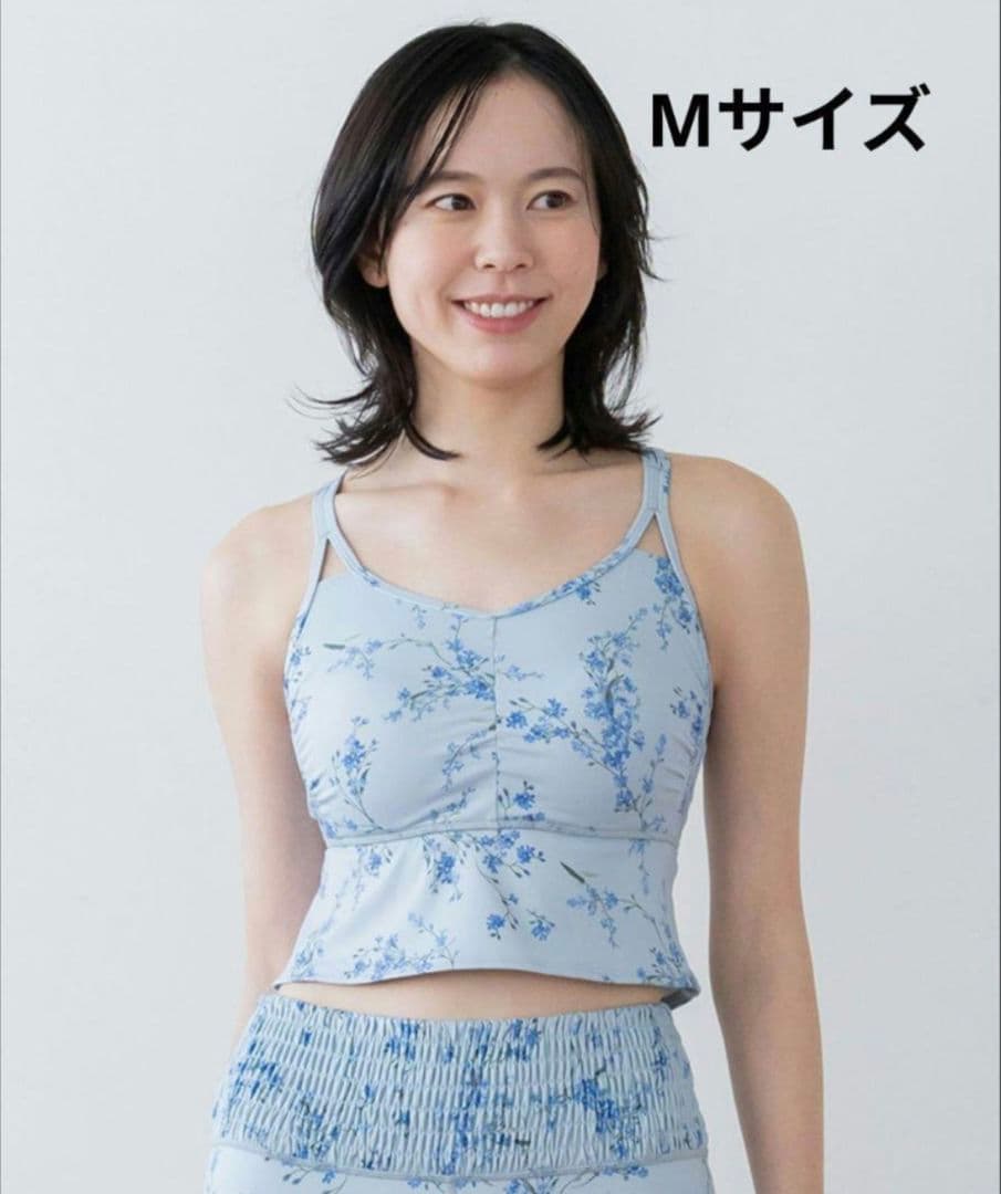 SUKALA　lava ホットヨガ　SUKARA 忘れな草 上下２点セット M