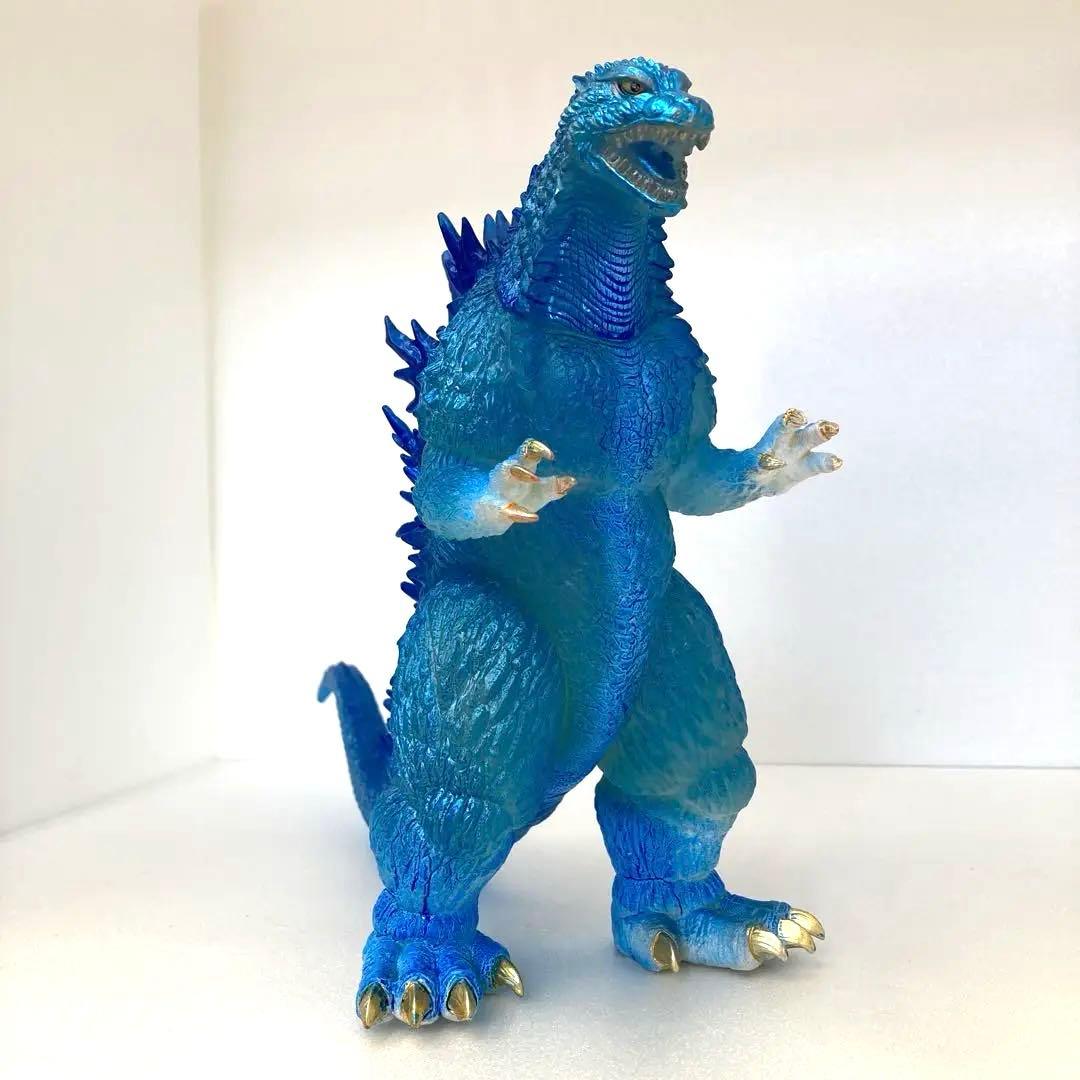 ゴジラ フィギュア 青　約22cm