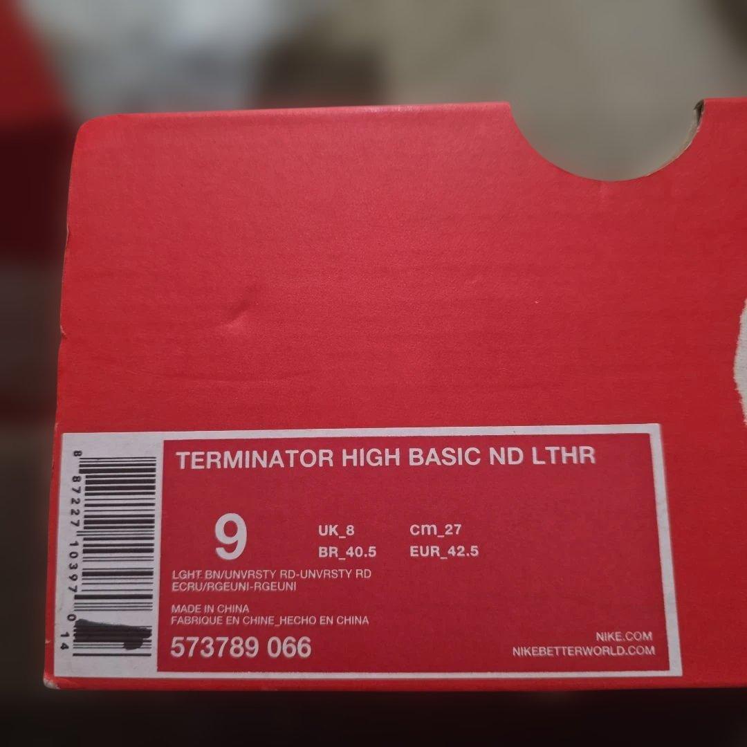 ナイキTERMINATOR.HIGH.BASIC.ND.LTHR