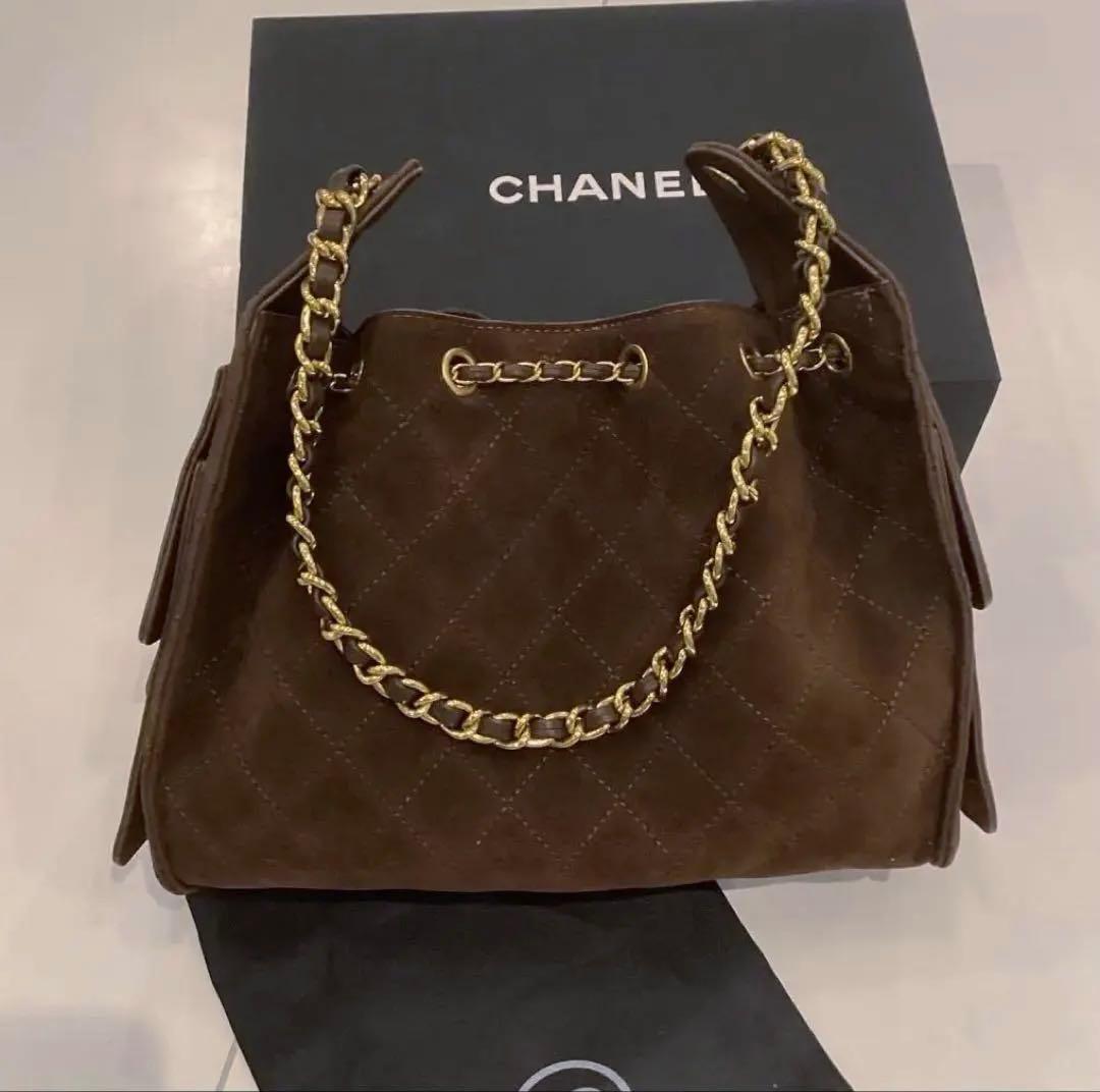 CHANEL CCホーボーバック　ブラウン　ノベルティ