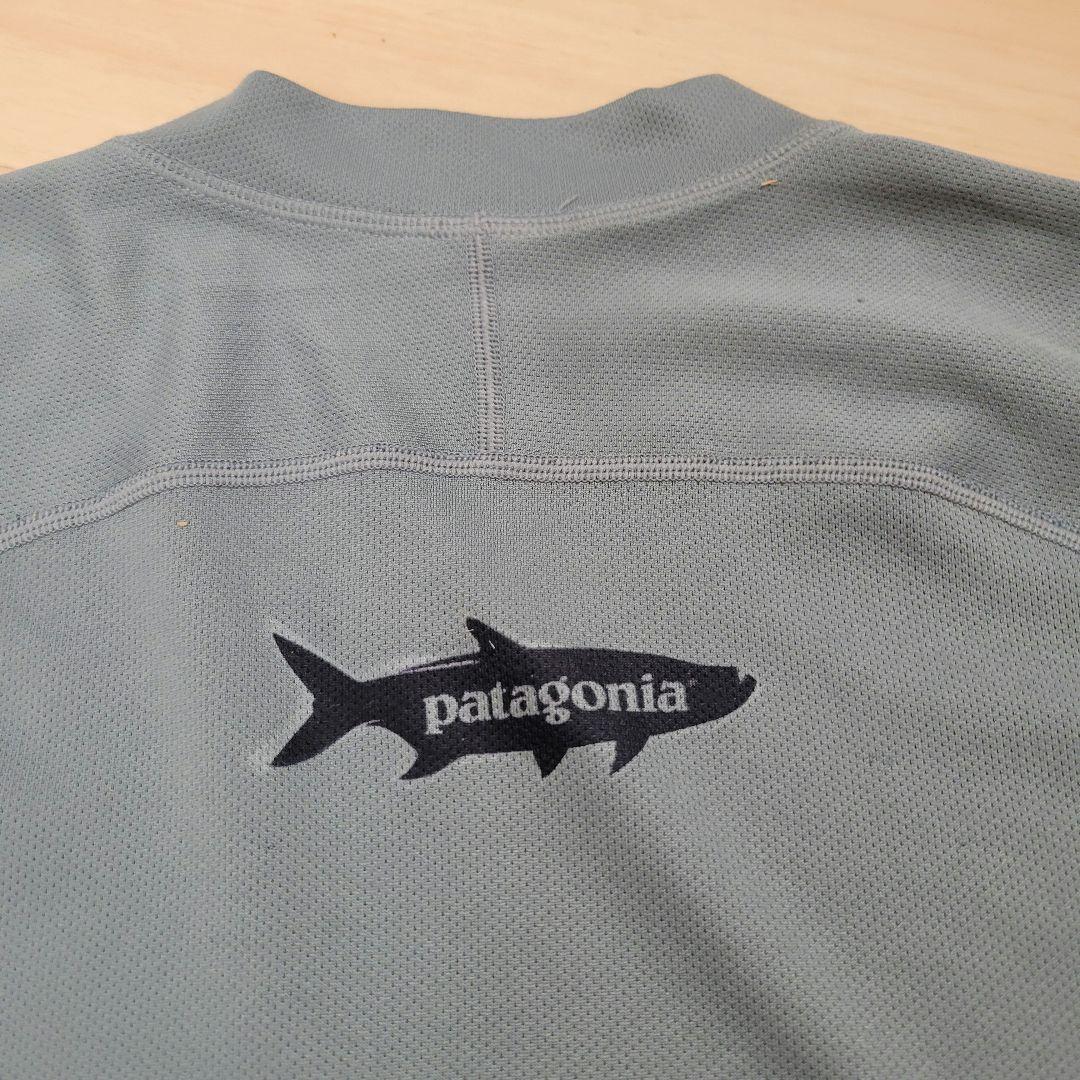 Patagonia パタゴニア フィッシング ロンT ジップポケット付 メンズS