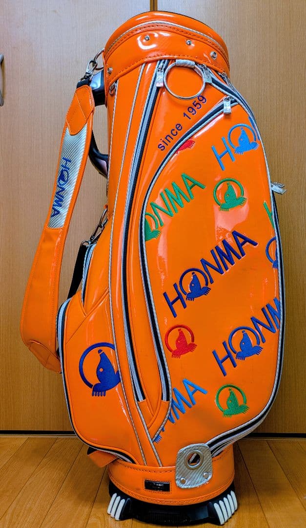 HONMA キャディバッグ オレンジ