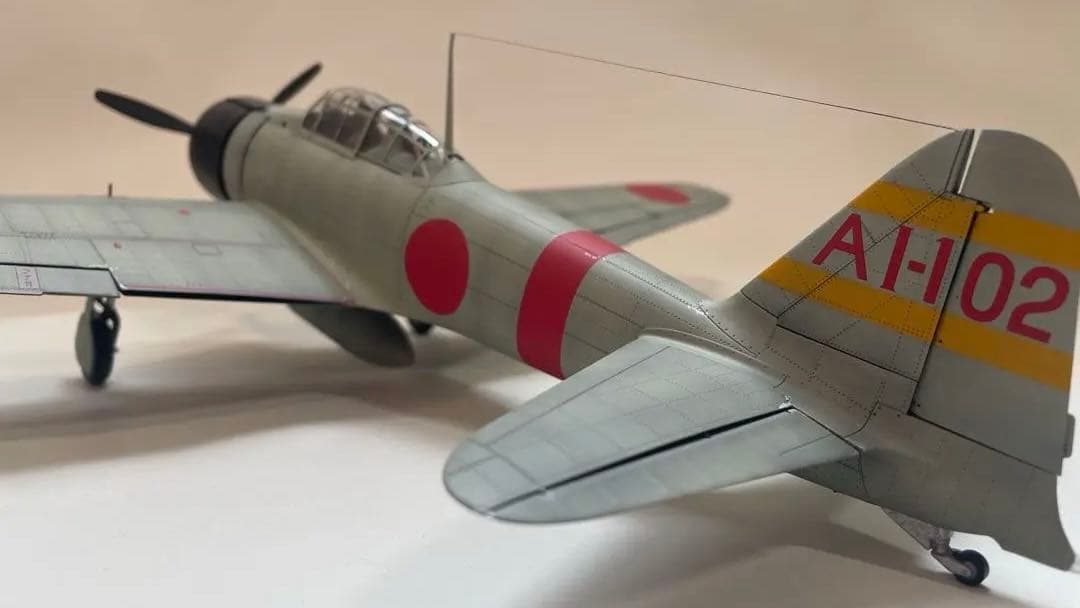 【2/28まで限定値下げ】タミヤ1/32 三菱海軍零式艦上戦闘機21型完成品