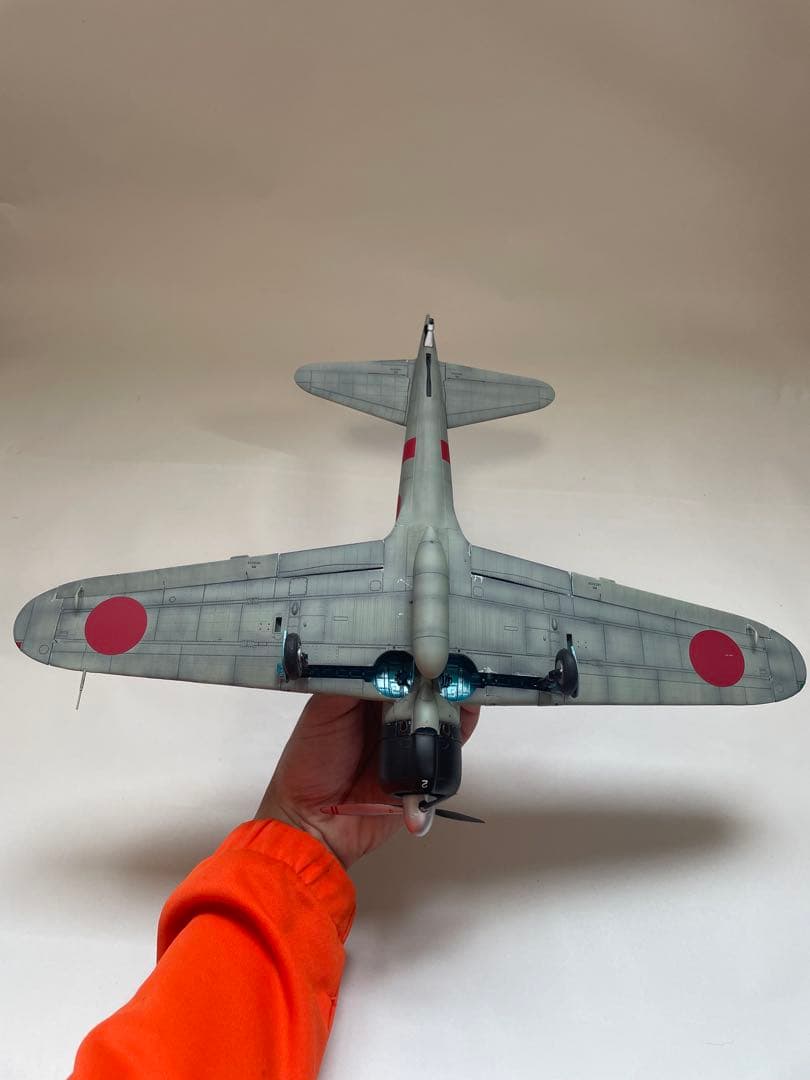 【2/28まで限定値下げ】タミヤ1/32 三菱海軍零式艦上戦闘機21型完成品