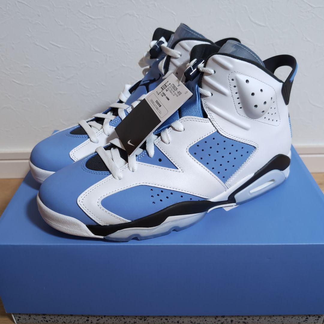 ナイキ　Air Jordan 6 レトロ ユニバーシティブルー エアジョーダン