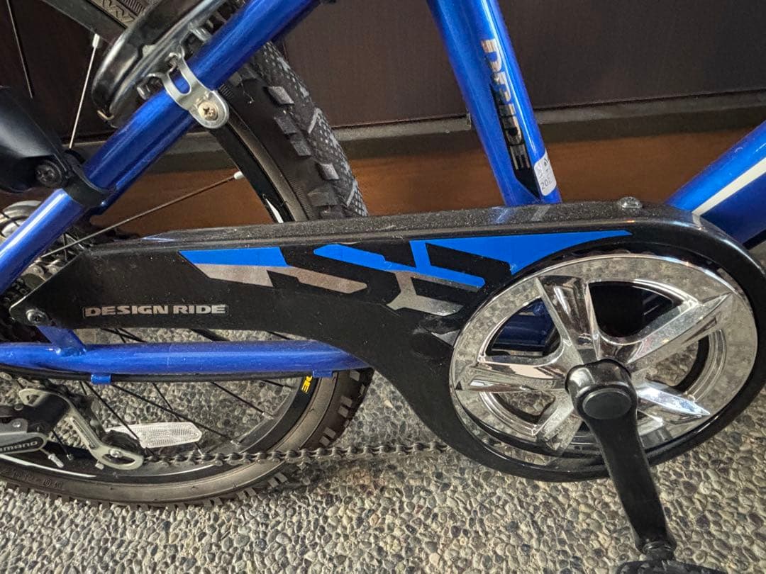 【富山県内直接引渡限定】DRIDE S3 子供用自転車 バスケット付き　22