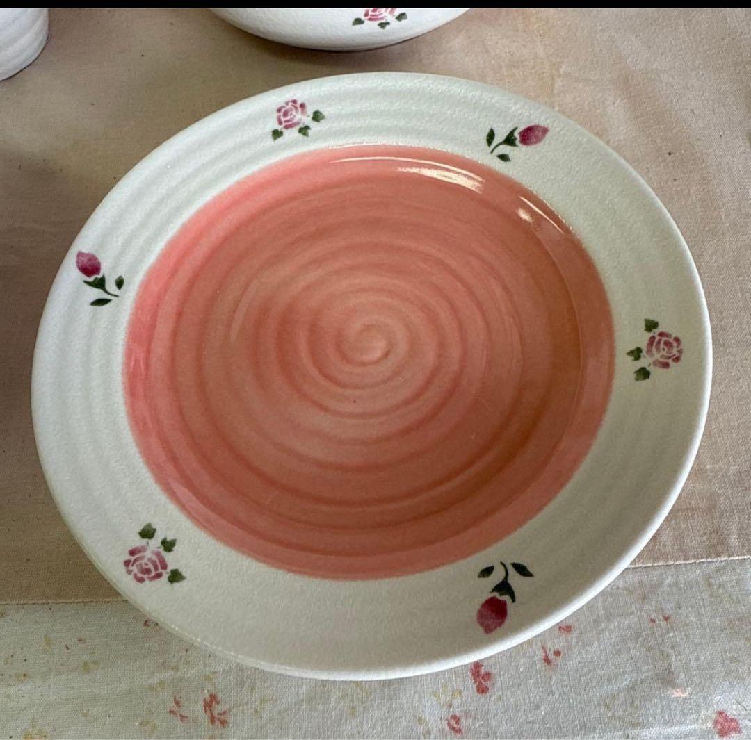 マニーローズツートンローズ ラ・プティ・ロザリエ 花柄陶器食器セット