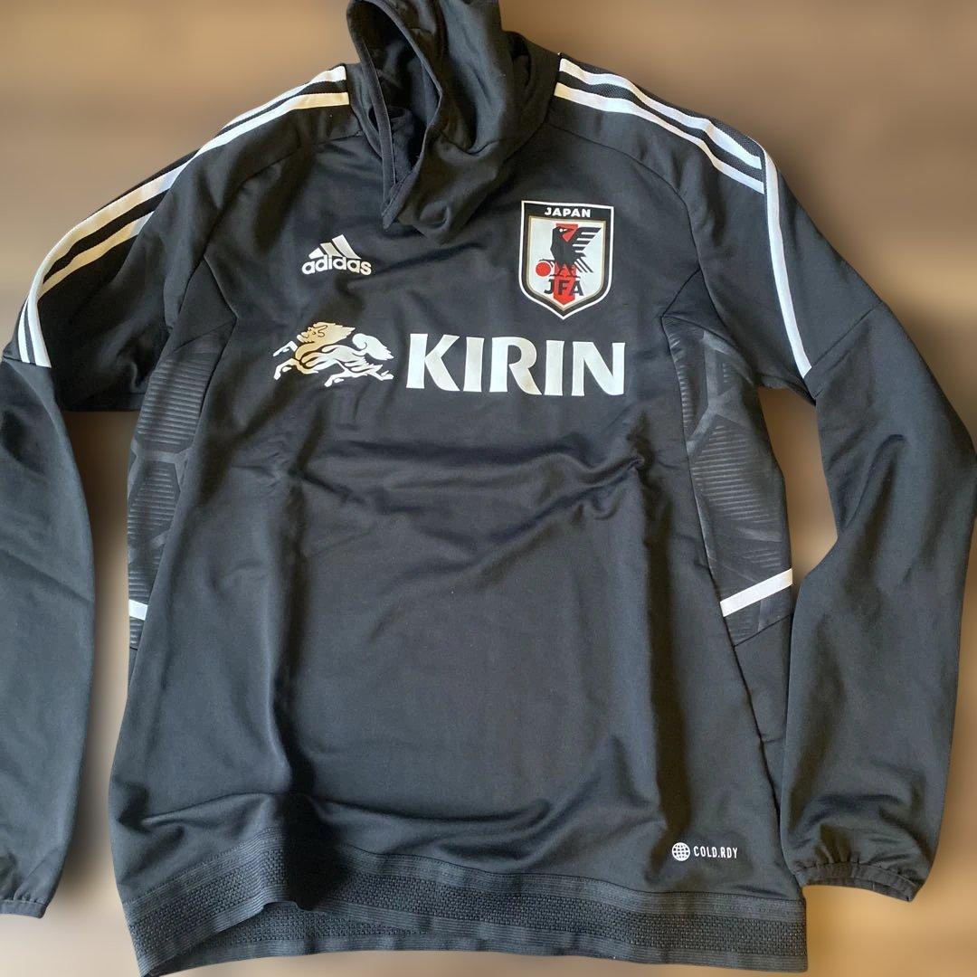 ラスト1枚！Lサッカー日本代表　ウォームトップ　KIRIN