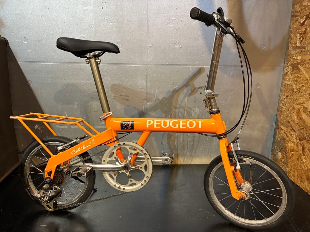 D29 訳有 中古折りたたみ自転車/PEUGEOT プジョーコリブリ 16インチ