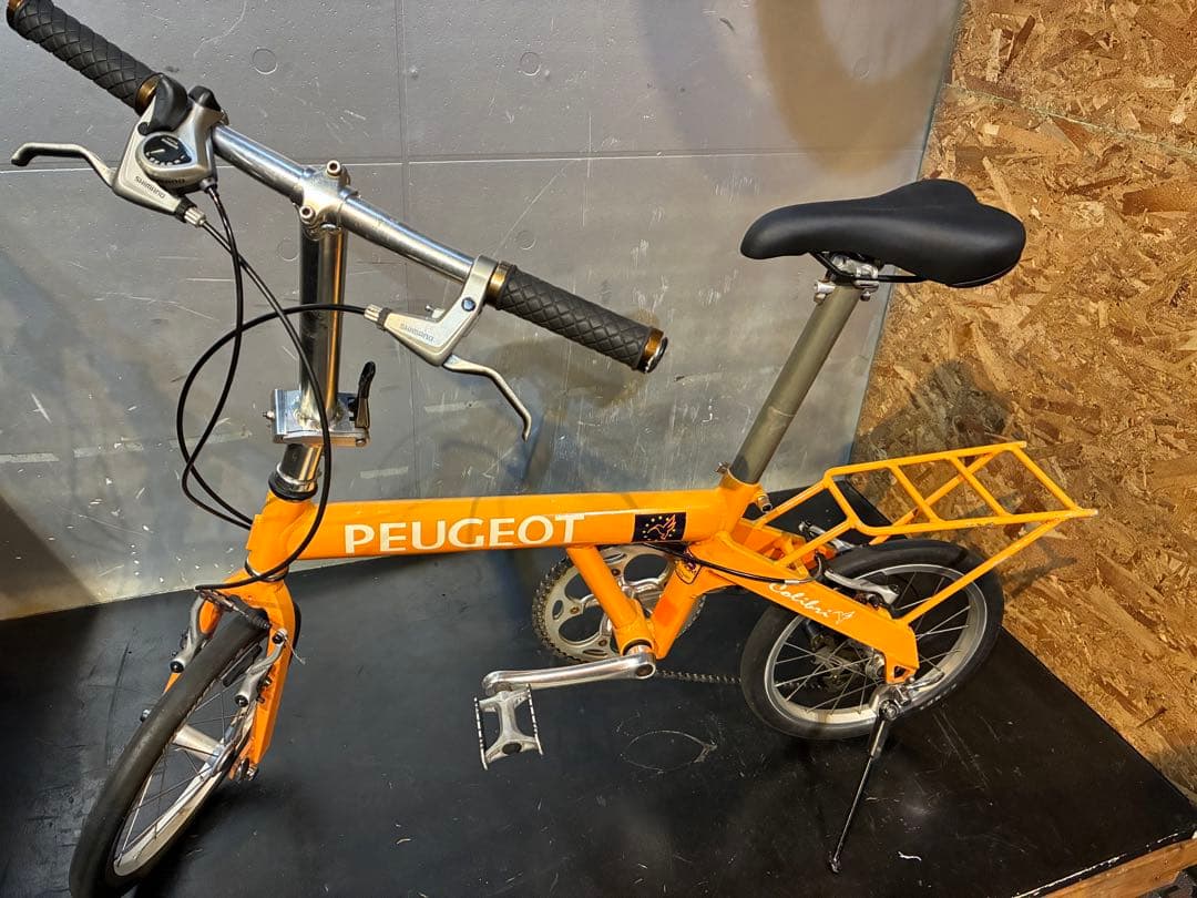 D29 訳有 中古折りたたみ自転車/PEUGEOT プジョーコリブリ 16インチ