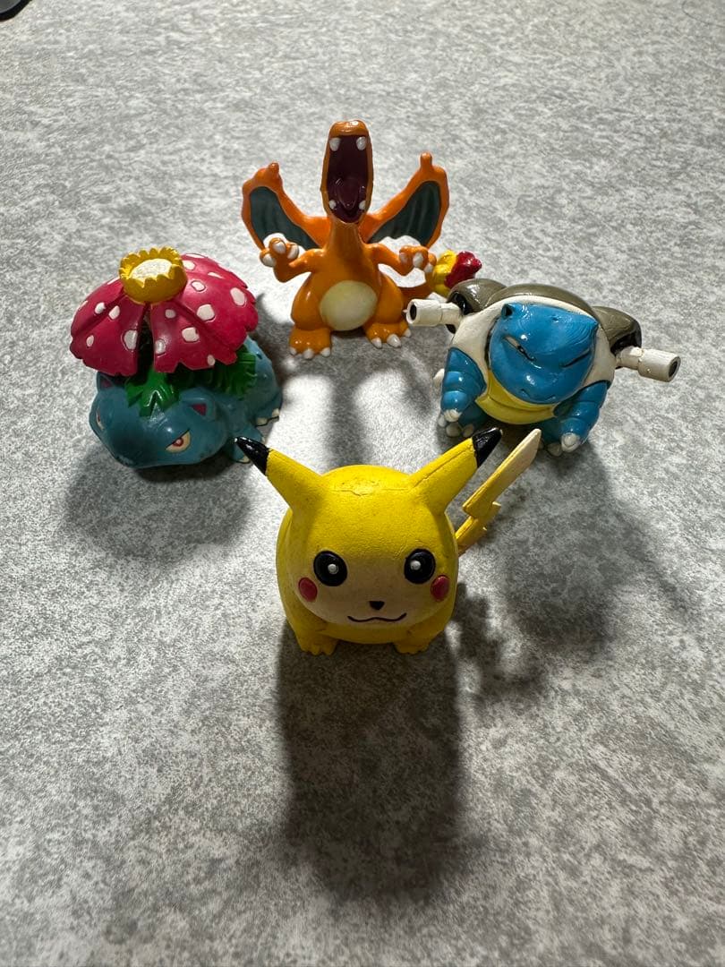 ポケモン　初期モンコレ御三家&ピカチュウ