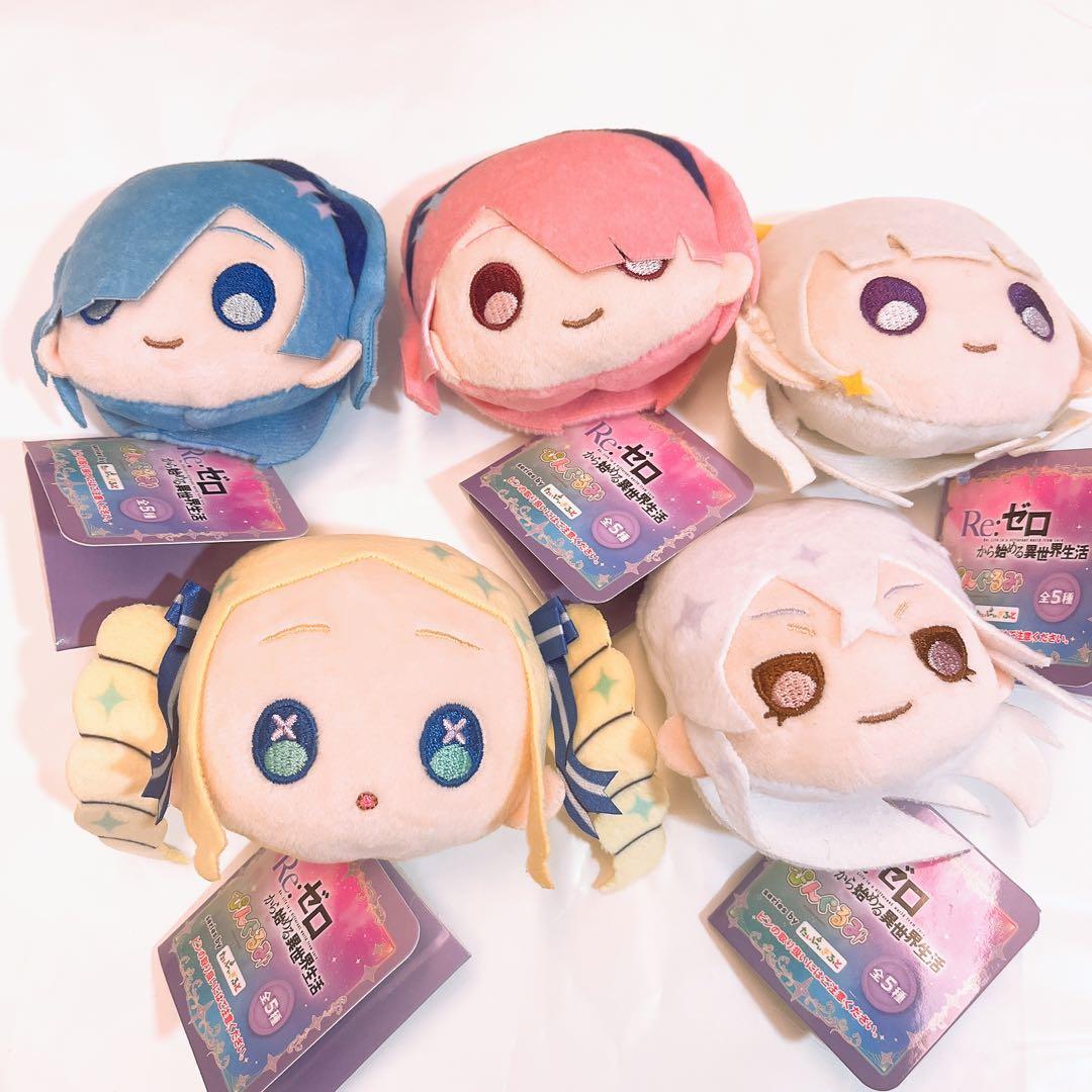 Re:ゼロから始める異世界生活 ぴんぐるみ 全5種コンプリートセット