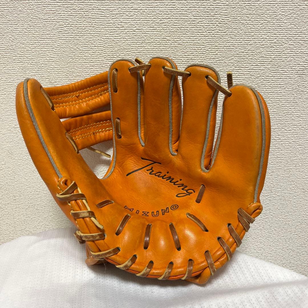 ミズノ 硬式 トレーニング グローブ ヴィンテージ 赤カップ ワールドウィン