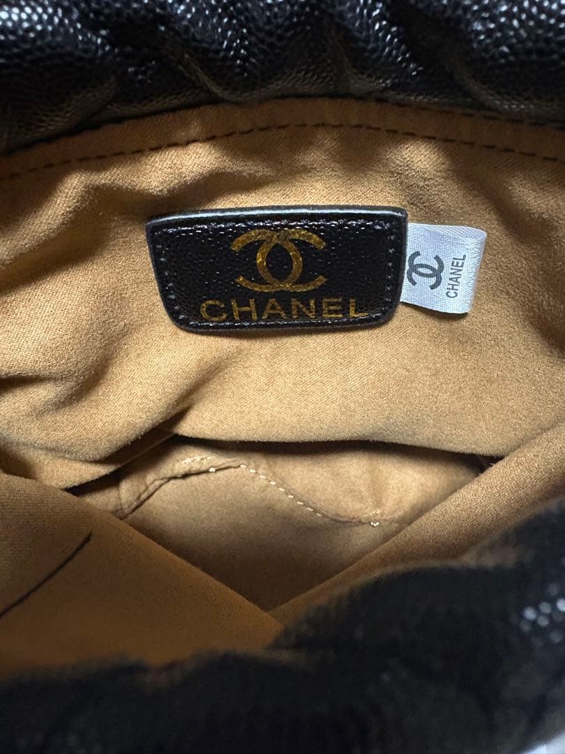 CHANEL 2way 巾着ショルダーバック