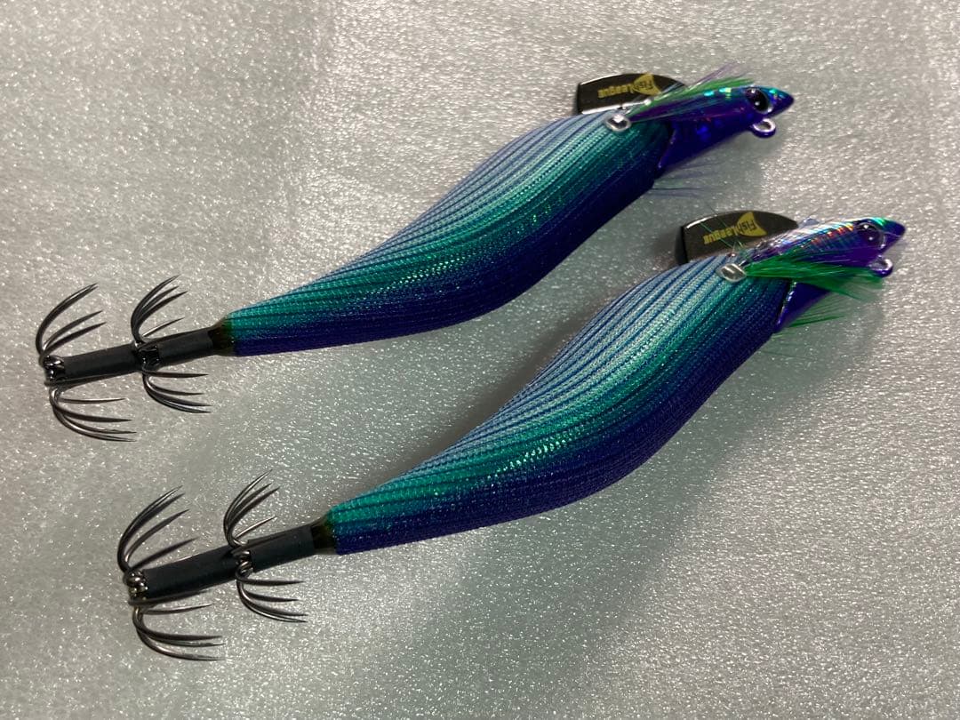 ダートマックス　TR 30g パープルボーダーグリーン　ティップラン　エギ