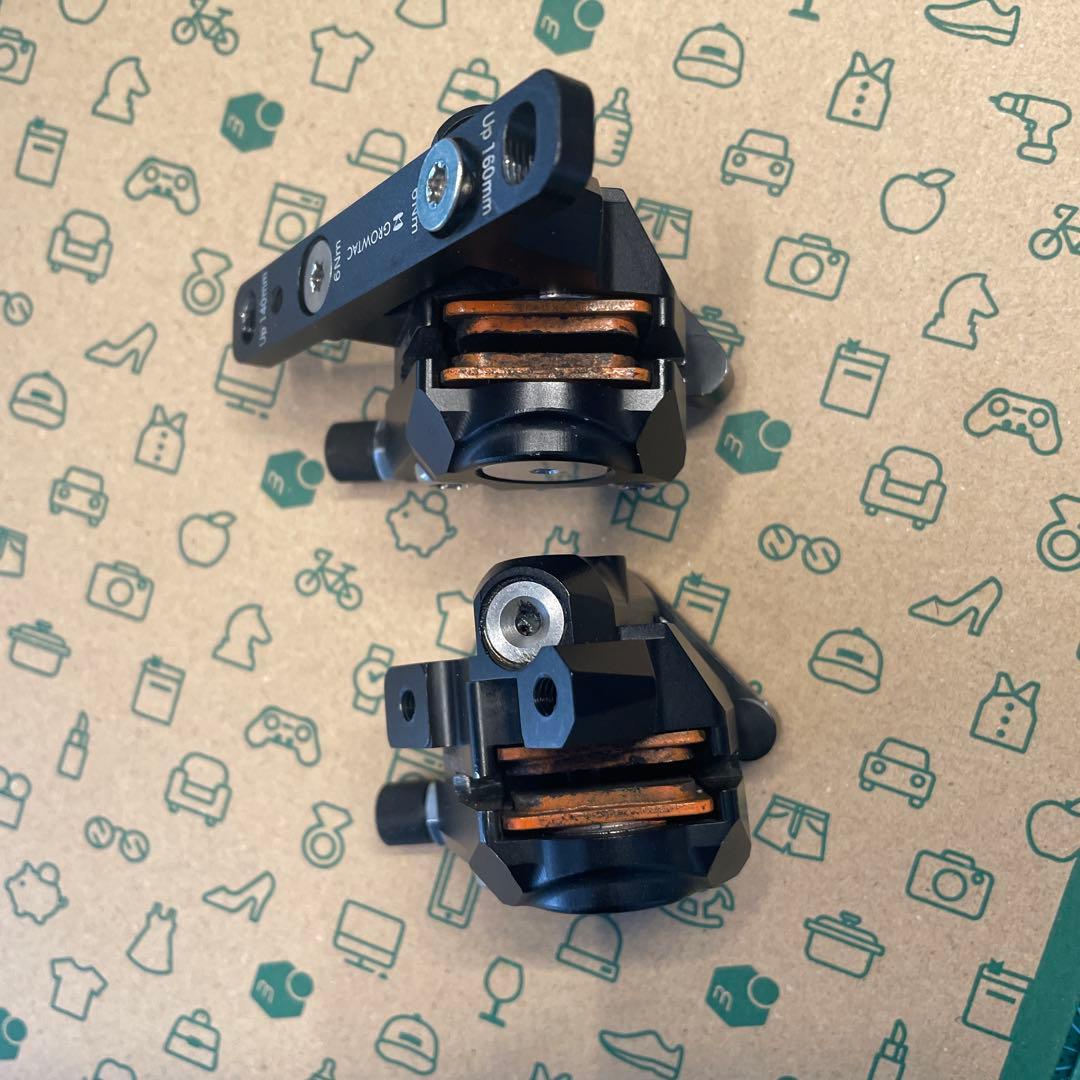 グロータック EQUAL 機械式ディスクブレーキ 黒 DURA-ACE ケーブル
