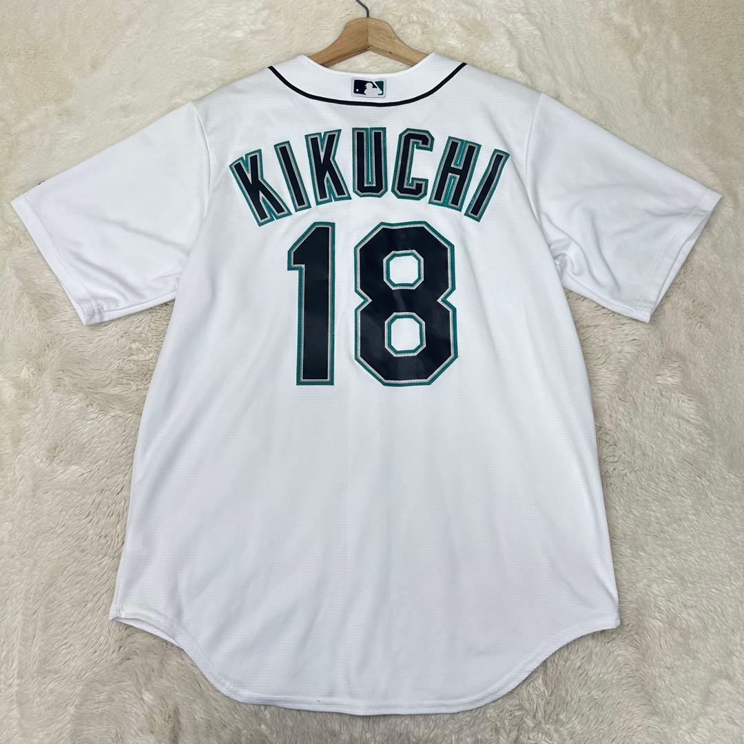 美品✨マジェスティック製マリナーズ菊池雄星ユニフォーム！ＷＢＣ応援にも最適な一枚