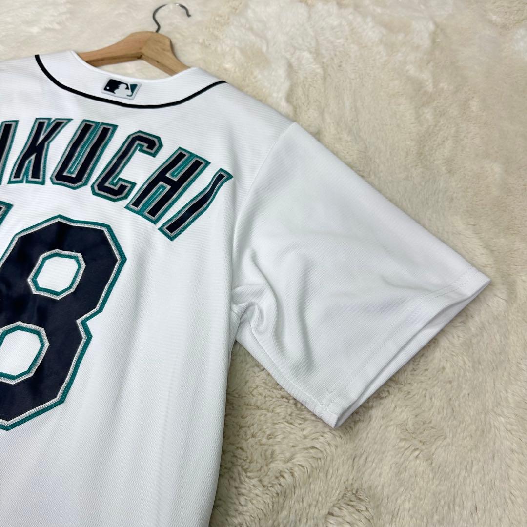 美品✨マジェスティック製マリナーズ菊池雄星ユニフォーム！ＷＢＣ応援にも最適な一枚