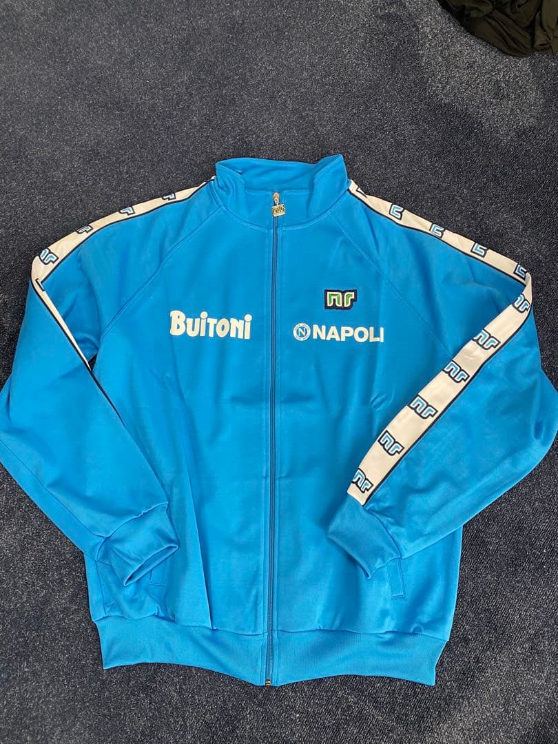 新品　復刻版　イタリア製 エネーレ ナポリ87/88 ジャージ Buitoni
