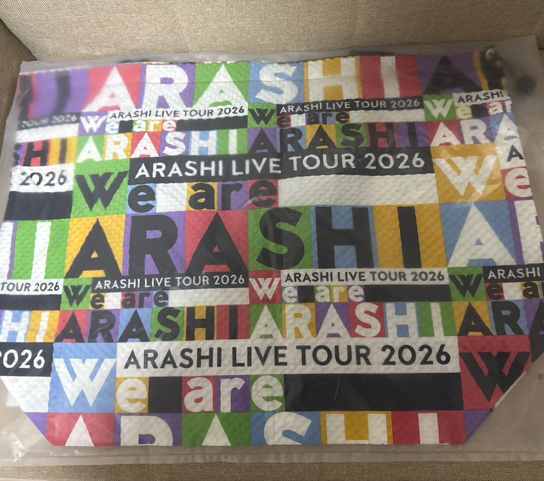 ARASHI LIVE TOUR 2026 トートバッグ