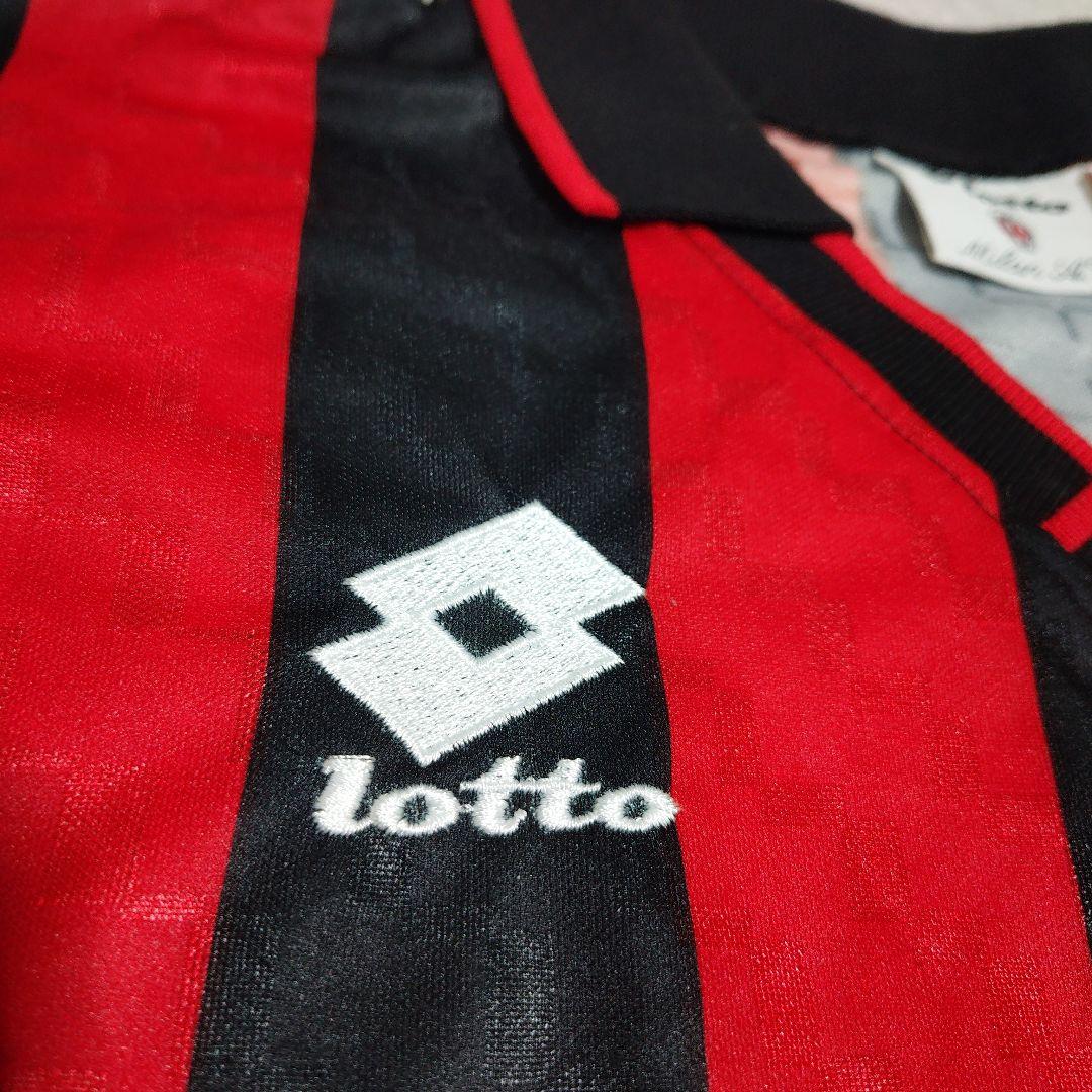 ★lotto セリエA ACミラン 1995-1996年 ユニフォーム　L