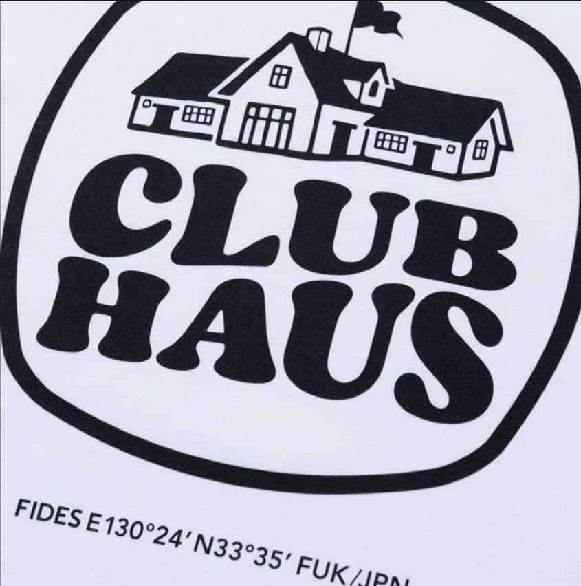 FIDES × CLUBHAUS Logo Crew Neck