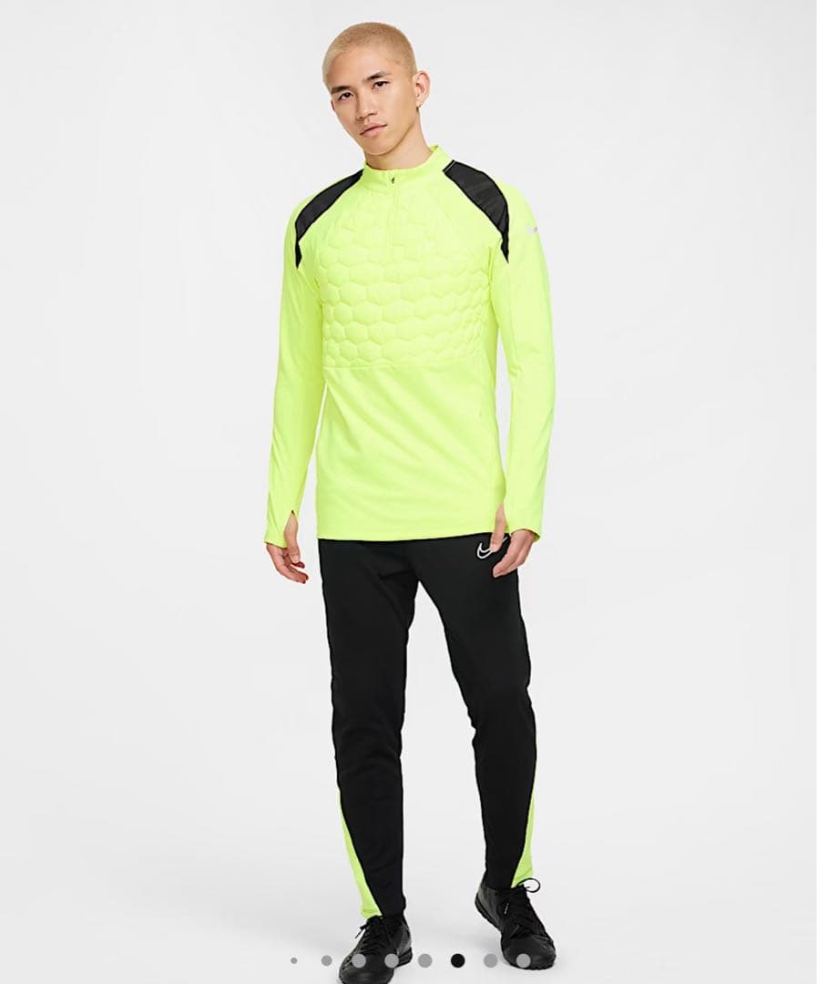 <新品> Nike ハーフジップジャージ イエロー Mサイズ