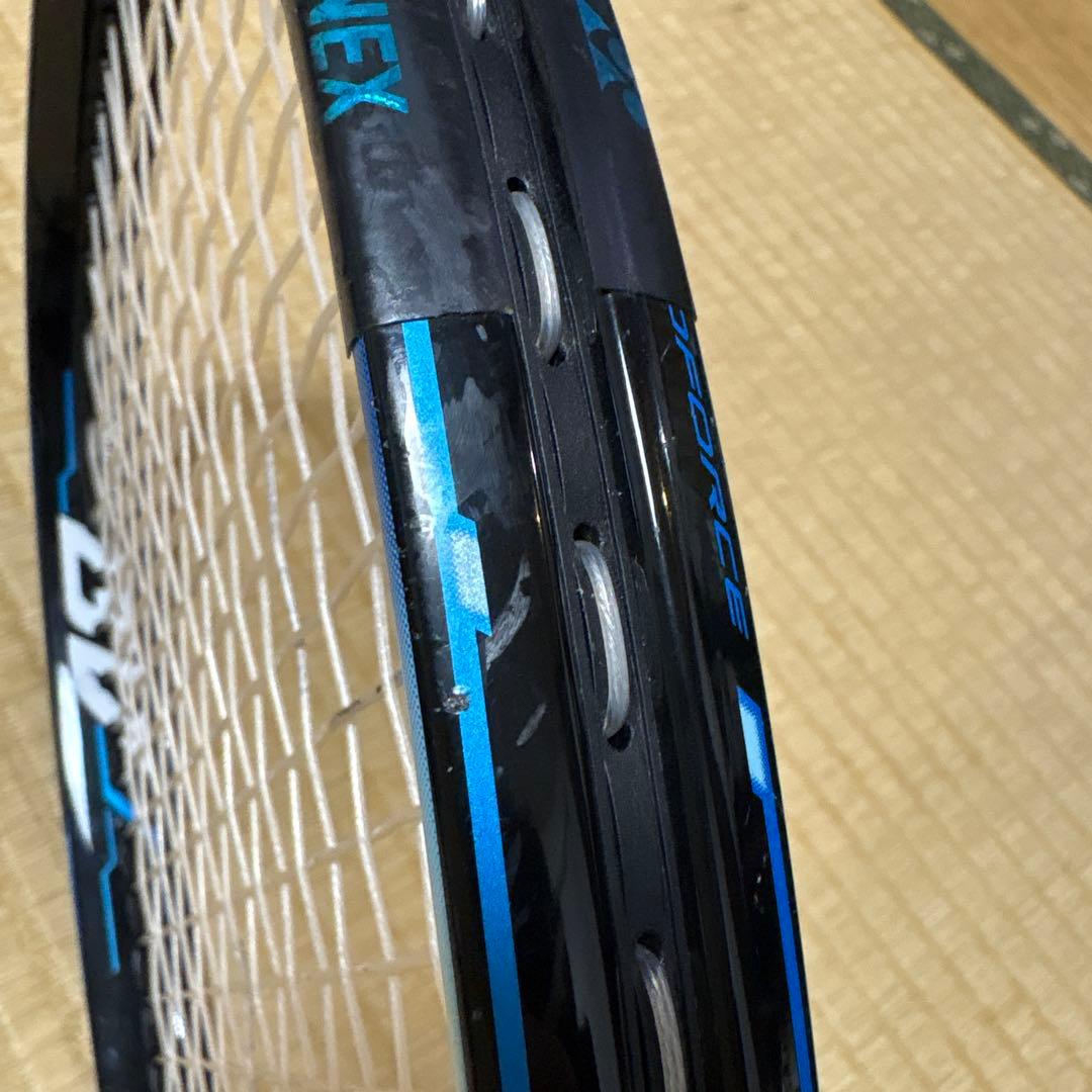 【ナノフォース8Vレブ】ヨネックス　ソフトテニスラケット　サイン入りケース付き