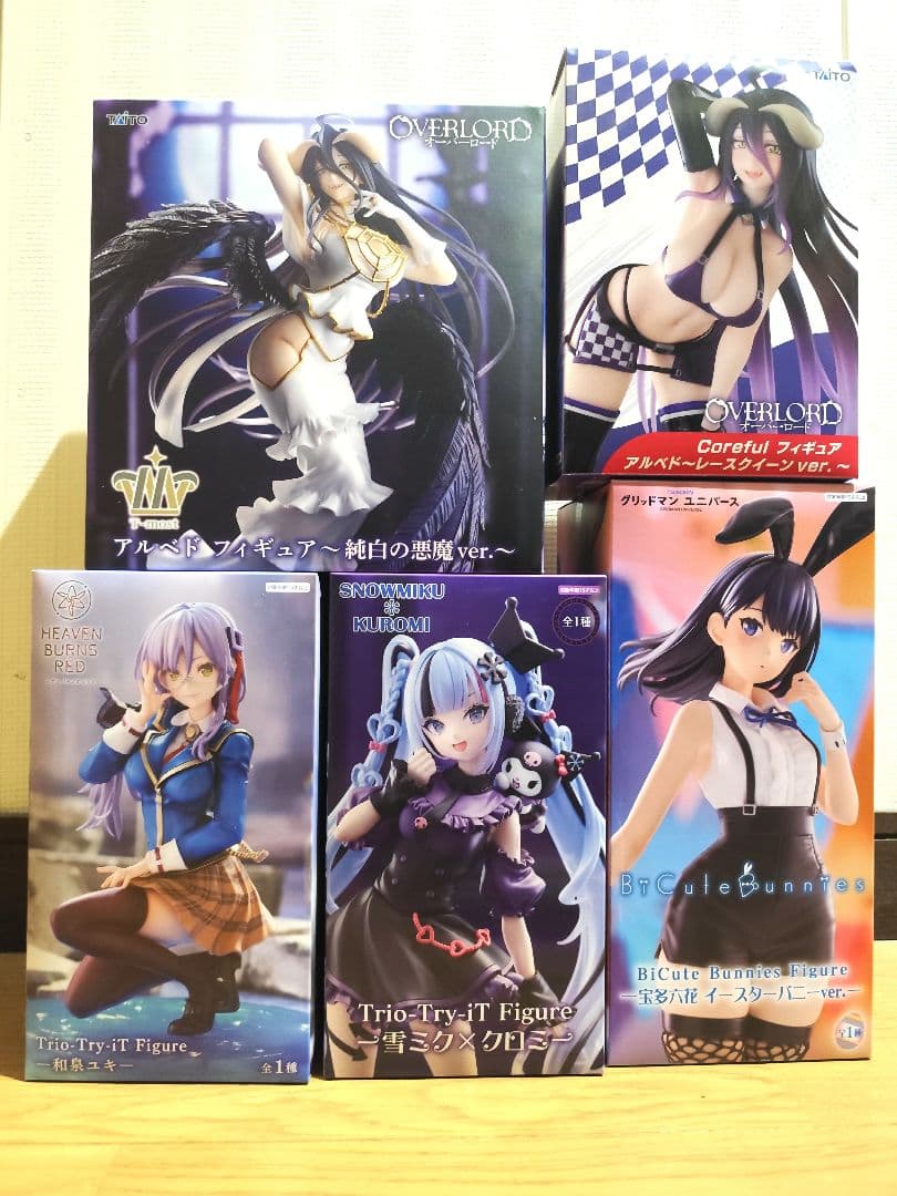 プライズフィギュア まとめ売り 5体