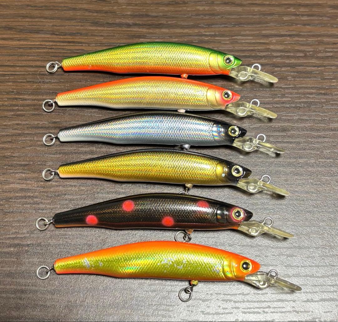 ザウルス　レックスミディアムディープ　９ｃｍ　６本セット①