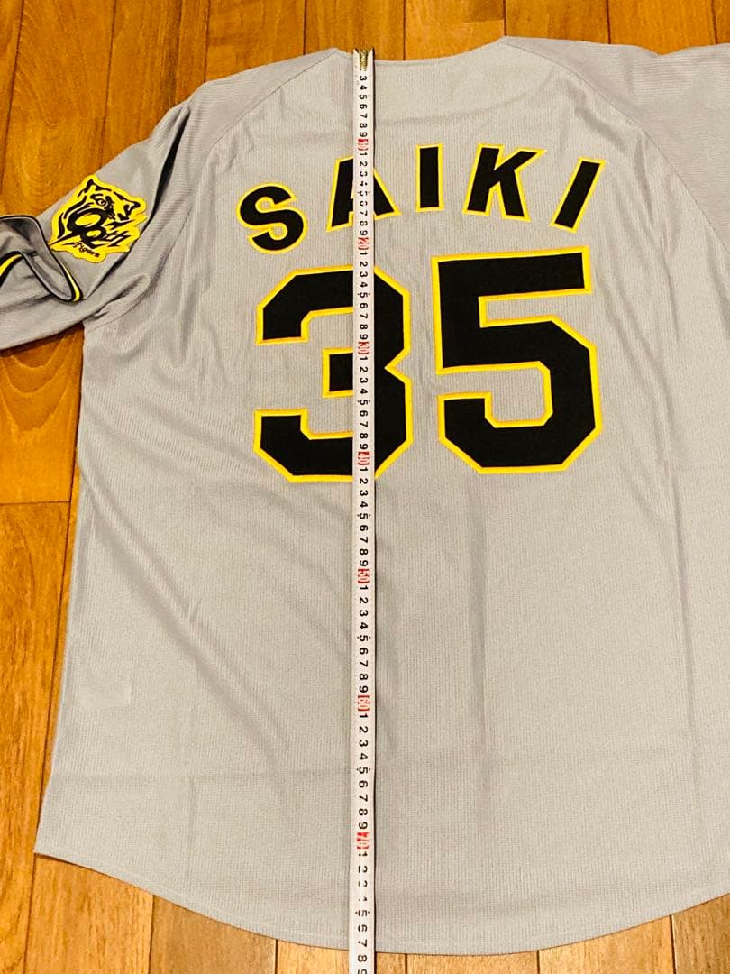 阪神タイガース 才木　35番 2025年　ビジター　ユニフォーム L 才木浩人
