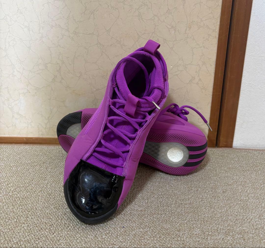 ハーデン8 purple burst バッシュ　adidas