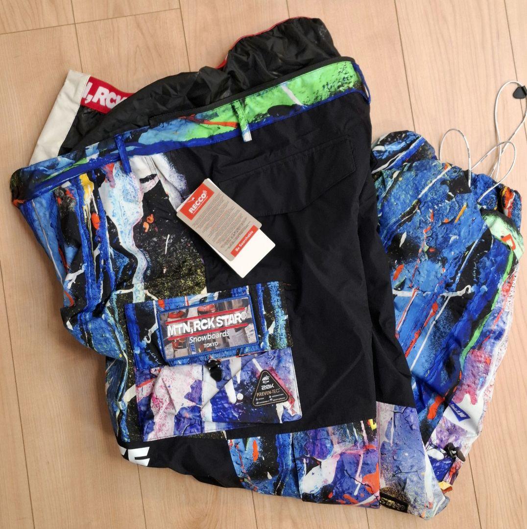 MTN,RCK STAR マウンテンロックスター　上下セット　XXL