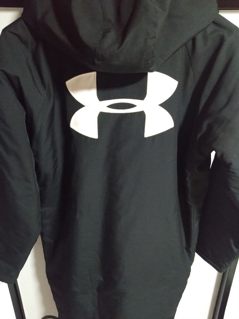【お値下げ】Under Armour ブラック ベンチコート ジュニア150