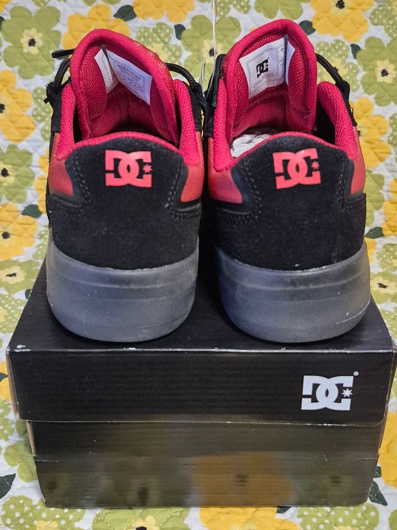 25.5㎝ DC METRIC S 黒 赤 スケシュー 新品