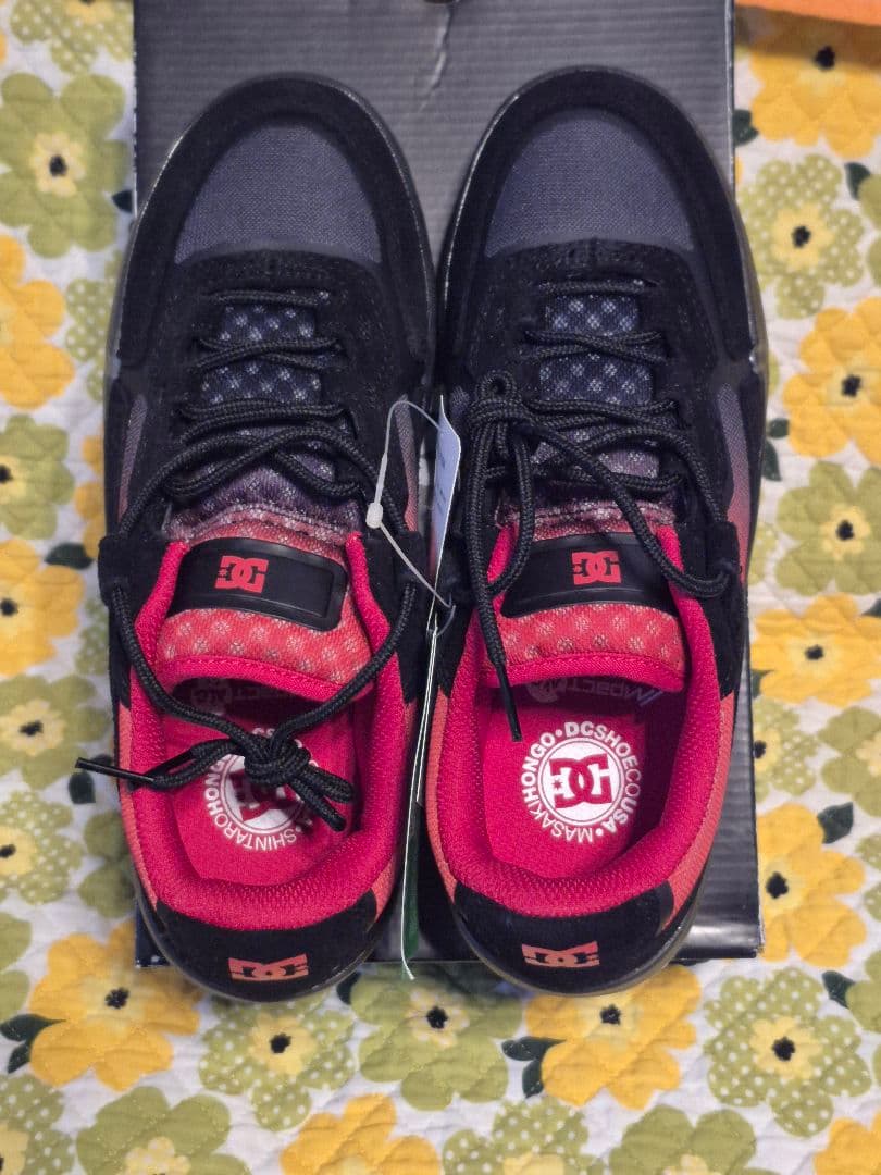 25.5㎝ DC METRIC S 黒 赤 スケシュー 新品
