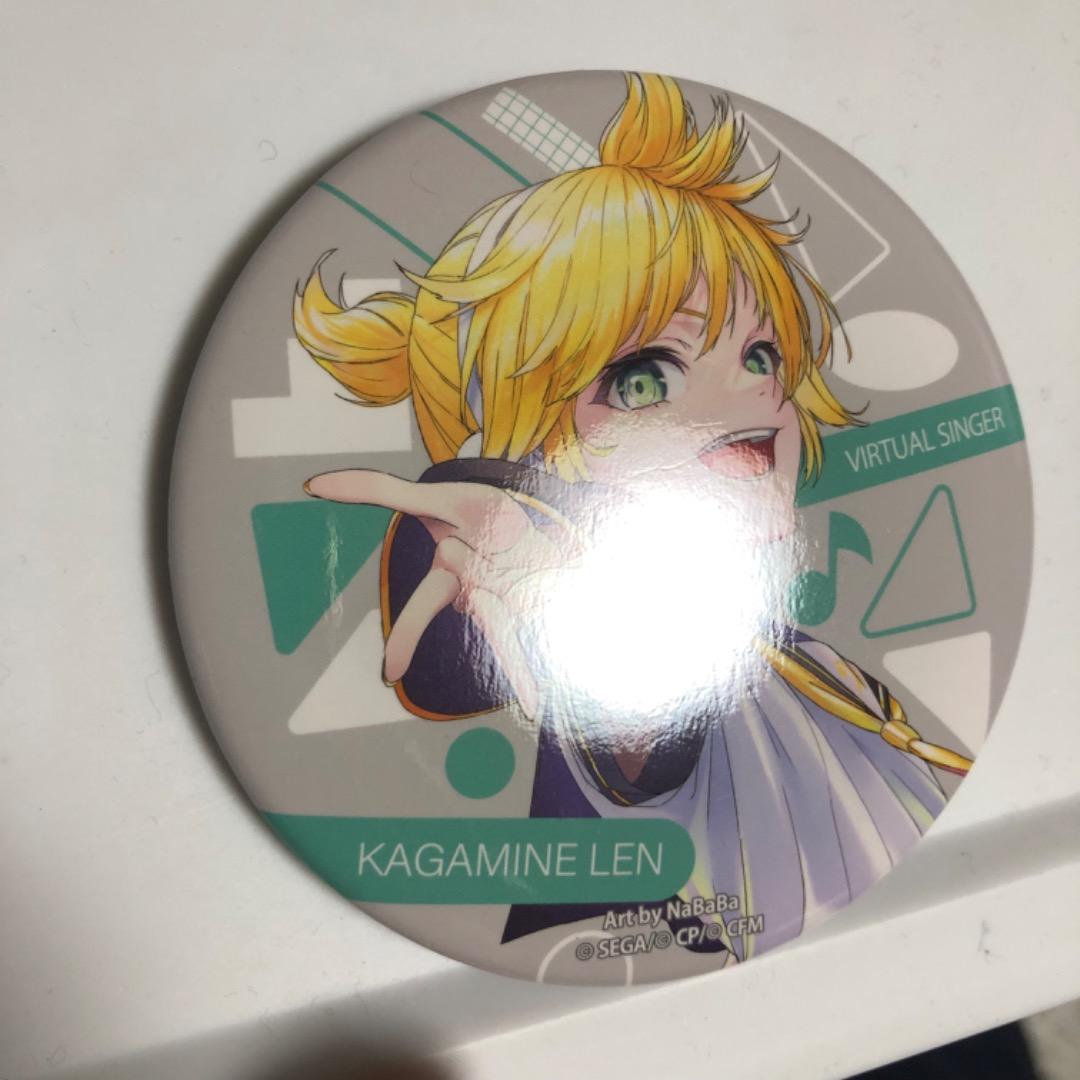 プロセカ アナザーボーカル 特典 缶バッジ KAITO 巡音ルカ 鏡音レン