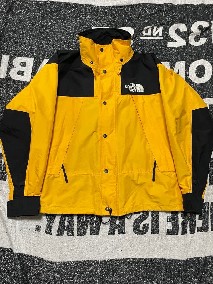 希少 90s The North Face スノボウェアGore-tex 黄色