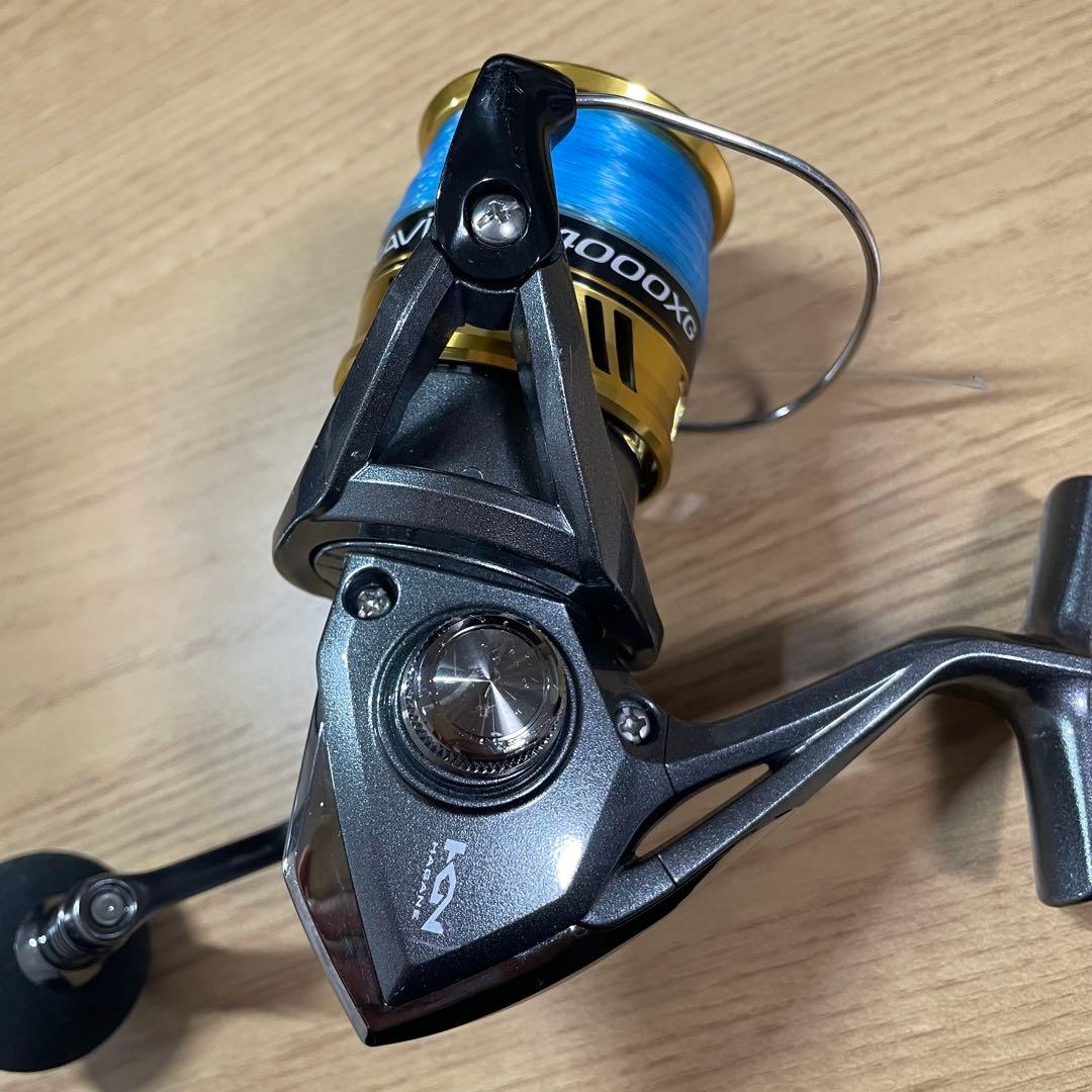 最終値下げ　SHIMANO NAViX 4000XG リール　ポーチ付