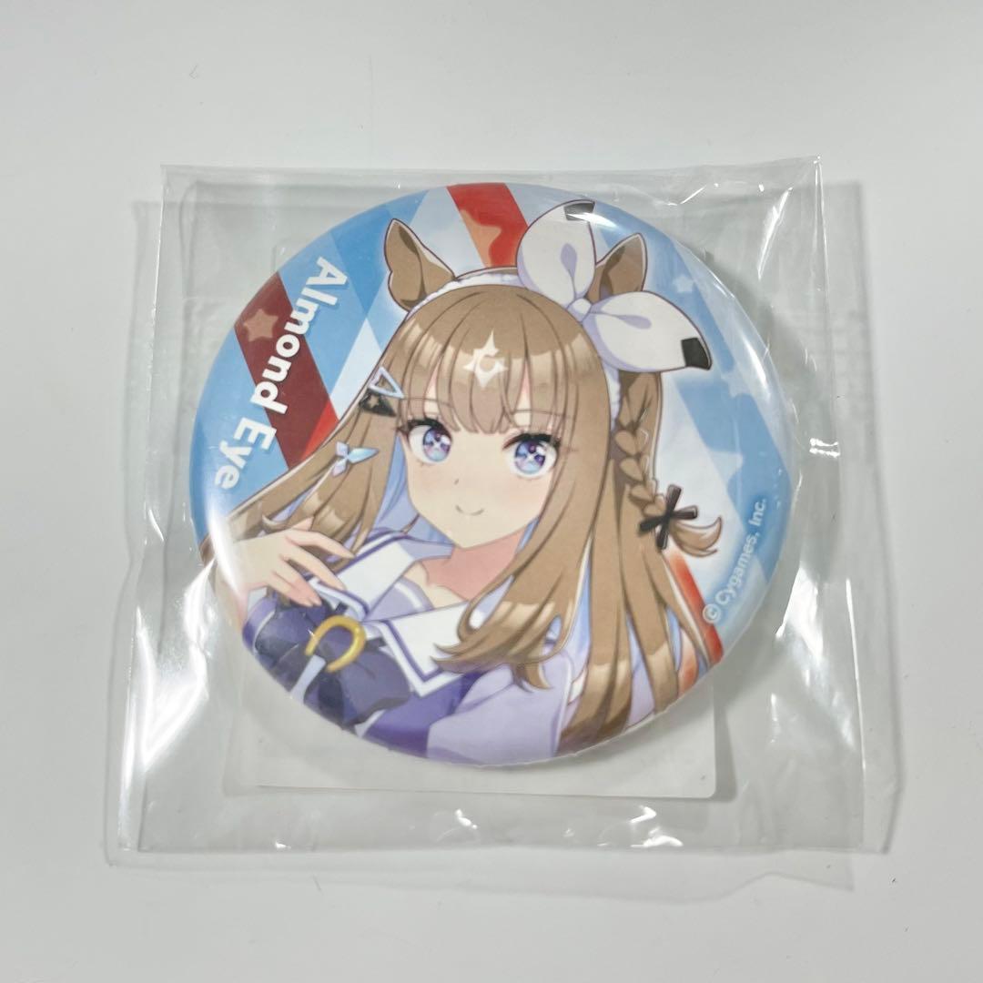 ウマ娘 ノーザンホースパーク アクリルジオラマ × 公式缶バッジ アーモンドアイ