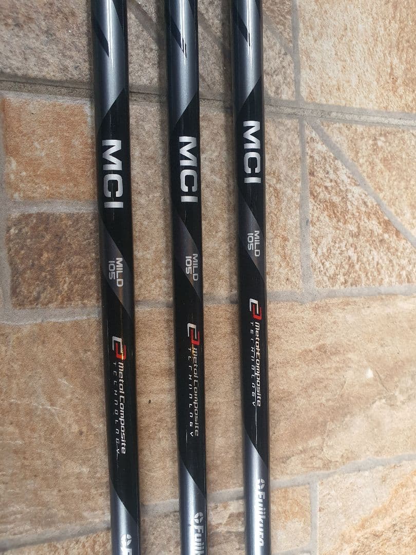 Fujikura MCI 105 MILD ウェッジ用シャフト 3本セット