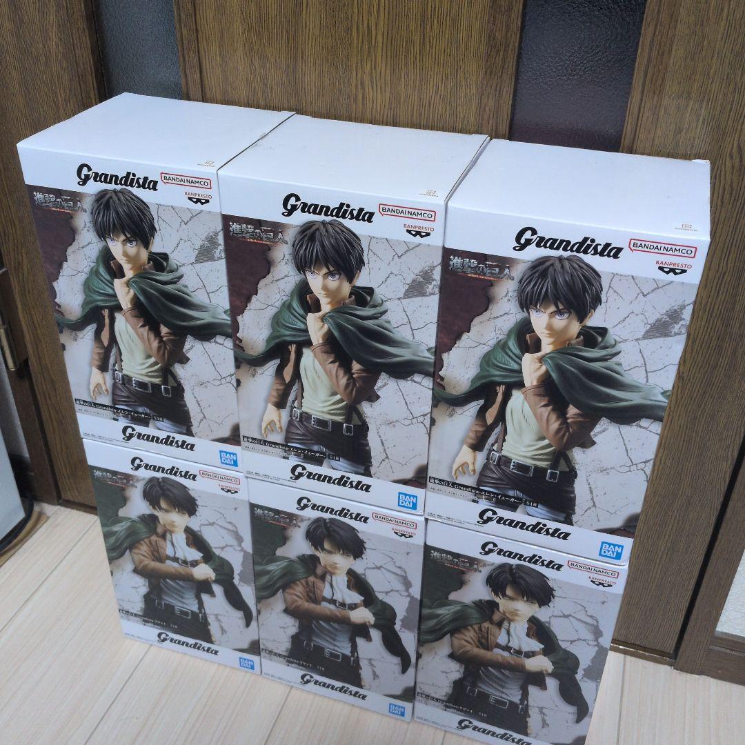 進撃の巨人 Grandista エレン リヴァイ 　フィギュア グランディスタ