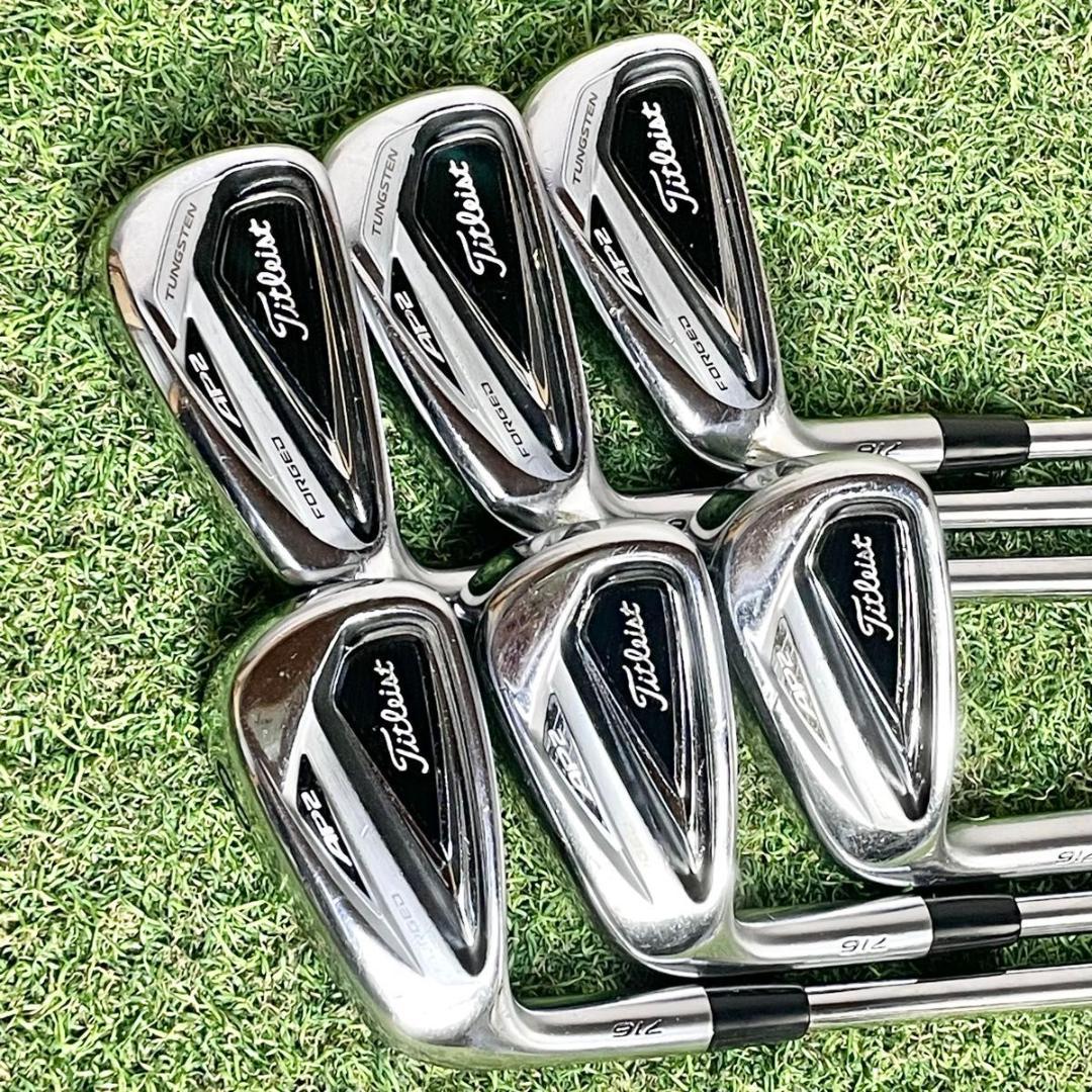 【貴重レフティ】タイトリスト AP2 716 アイアンセット 6本 S 左 良品