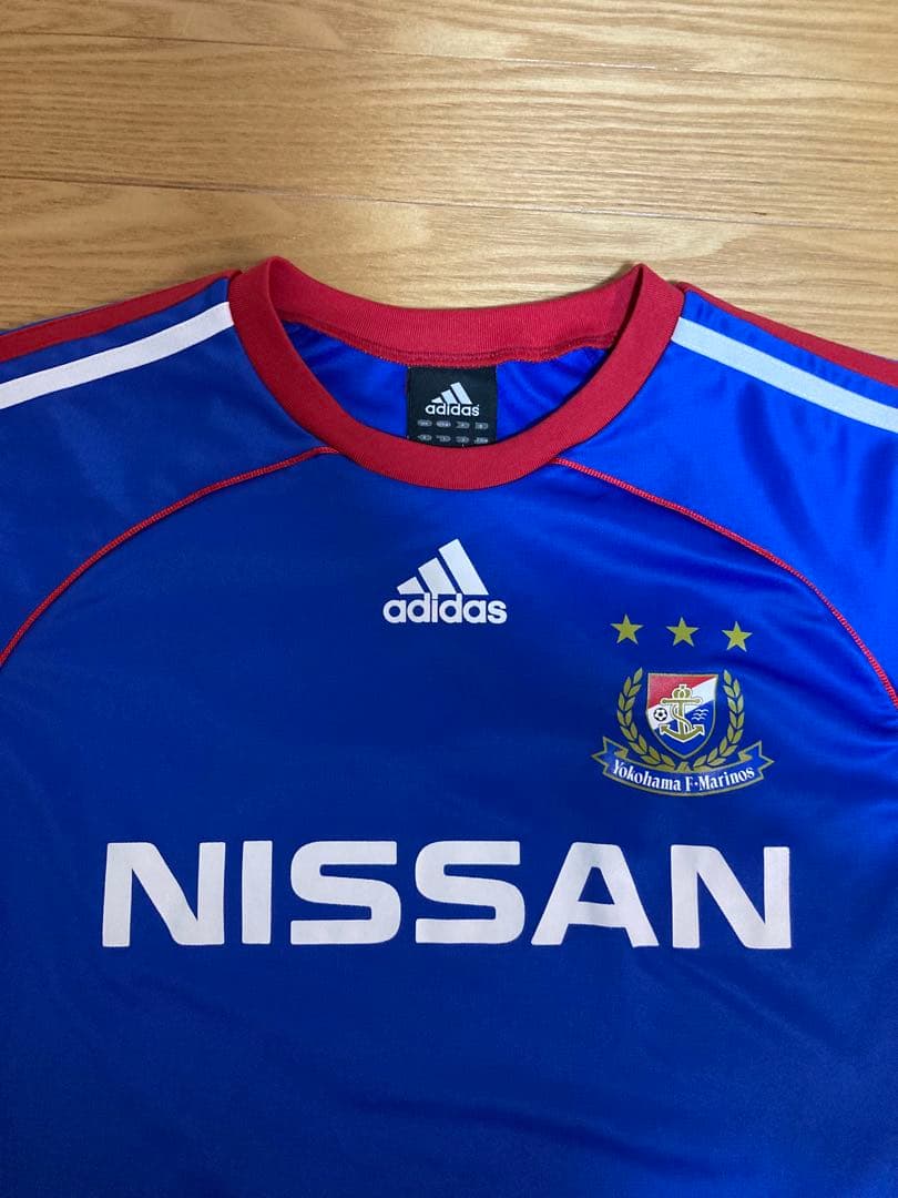 横浜F・マリノス 松田直樹 3番ユニフォーム L adidas日本製NISSAN