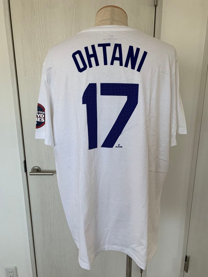 【新品未使用】XXL 公式 東京シリーズ ドジャース 大谷 Tシャツ 白