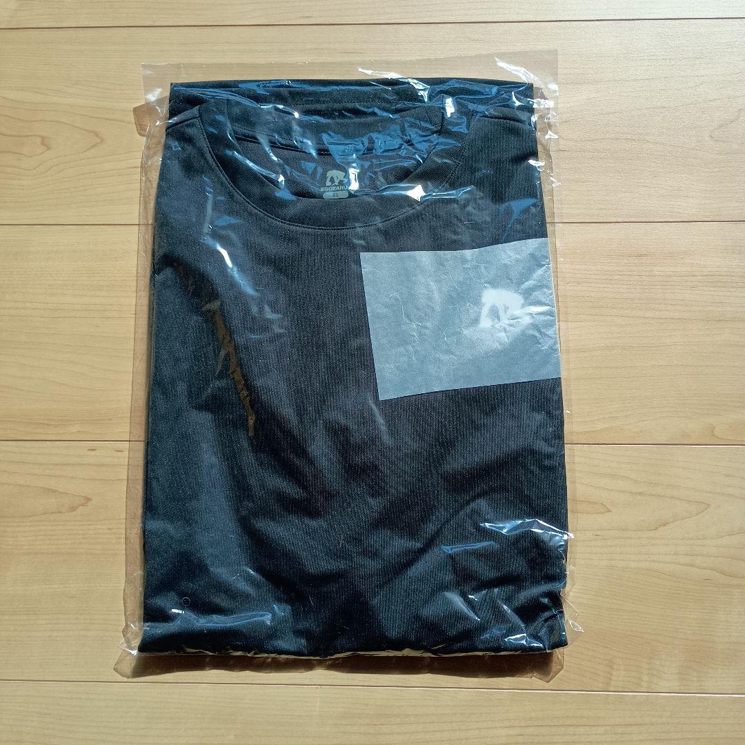 【新品未開封品】エゴザル　バスパン　Tシャツ　紫　黒　XL