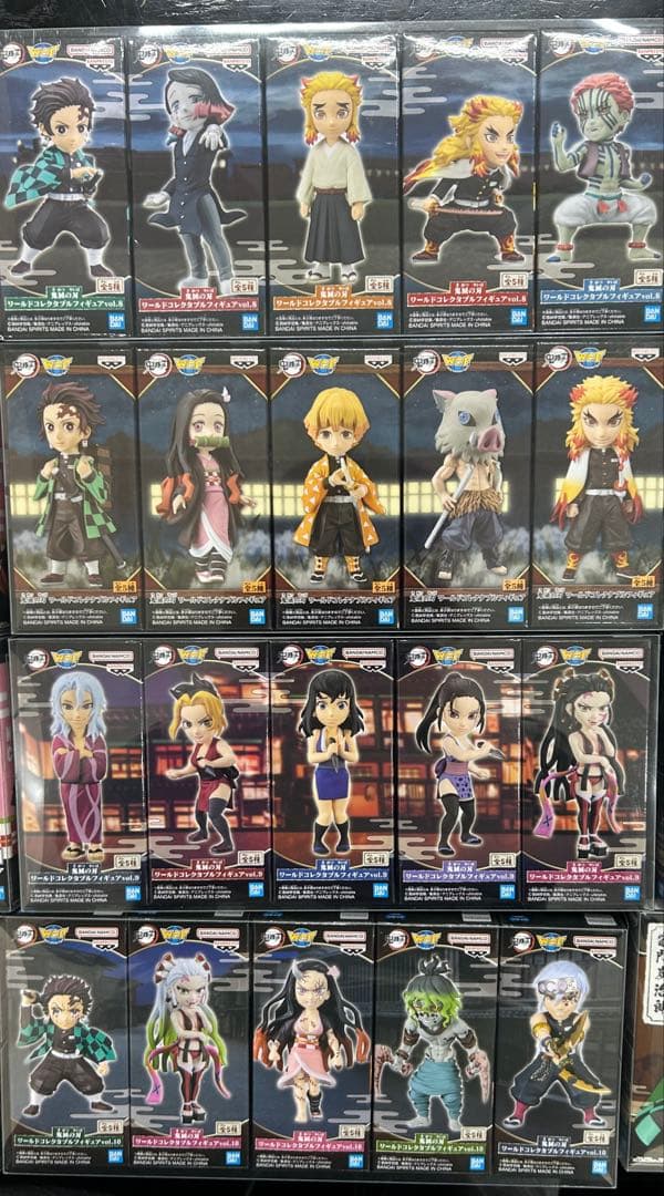 【新品未開封】鬼滅の刃 ワールドコレクタブルフィギュア　61点セット　ワーコレ