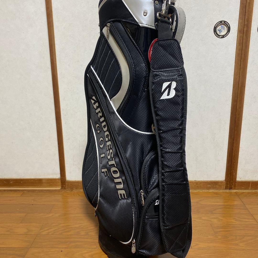 BRIDGESTONE ゴルフバッグ キャディバッグ ブラック完売品‼️