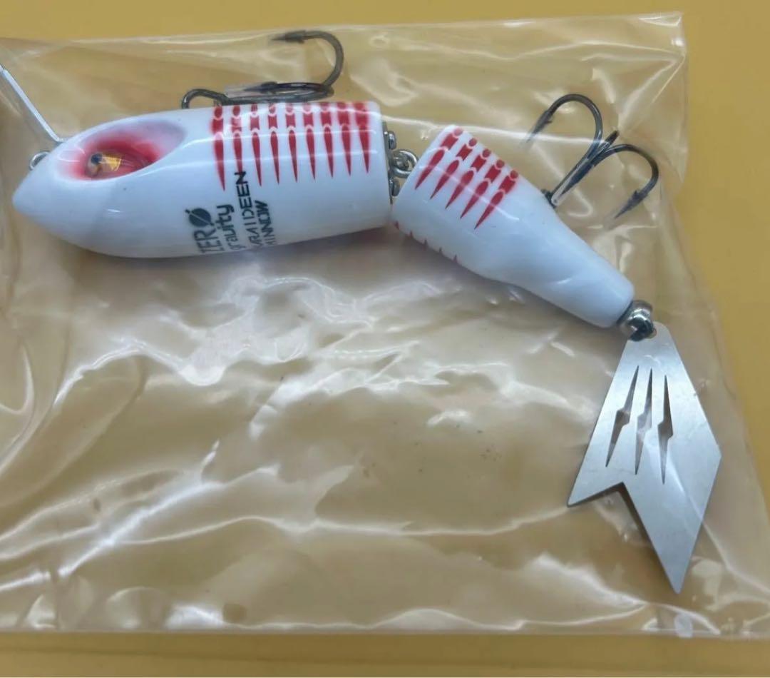 ゼログラビティ デカライディーンミノー　RED BONE 未使用品